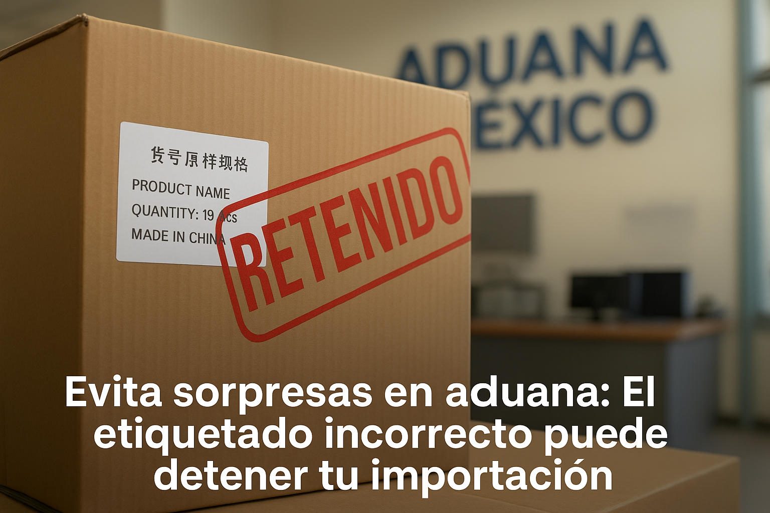 Errores comunes al etiquetar productos importados