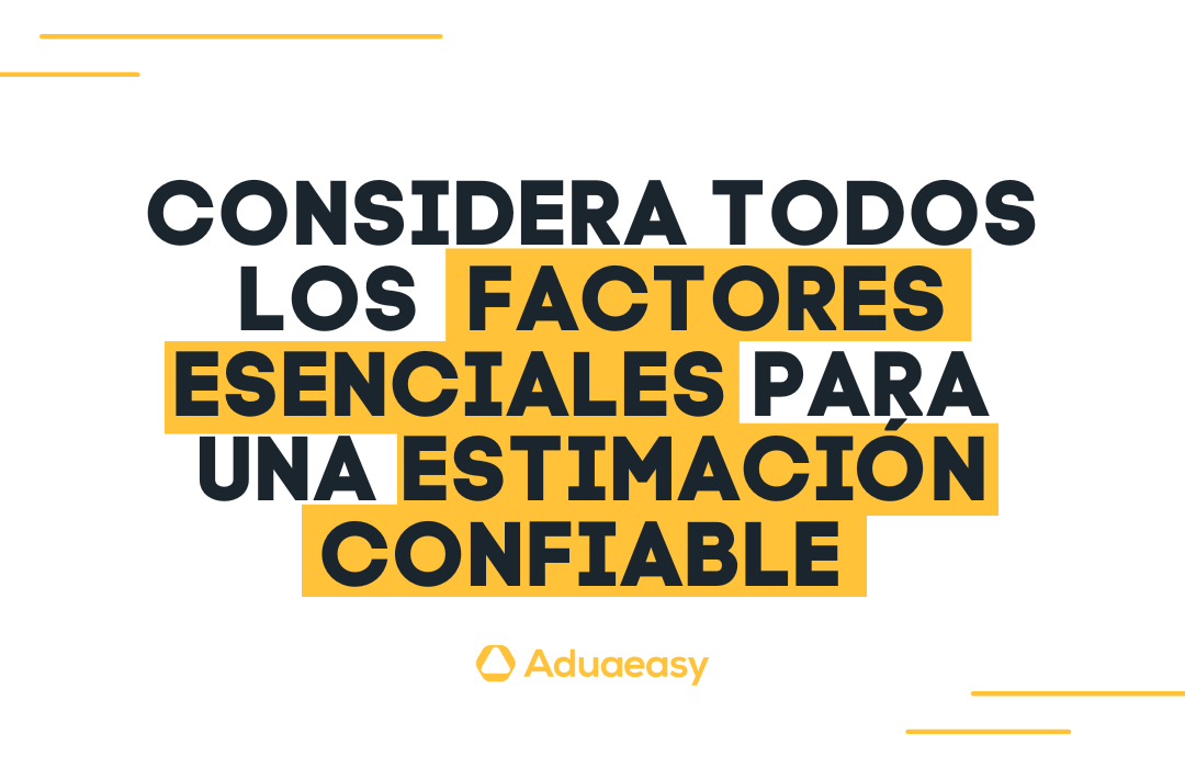 estimacion confiable