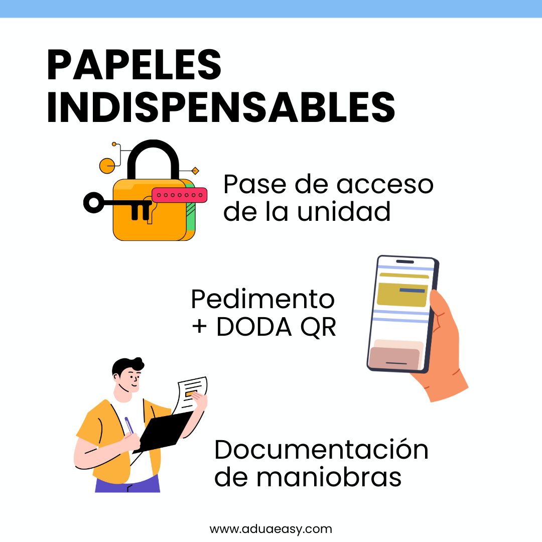 Documentos clave para ingresar al puerto