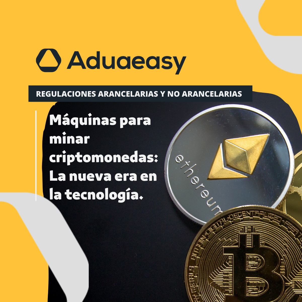 Importación de Máquinas para Minar Criptomonedas | Aduaeasy